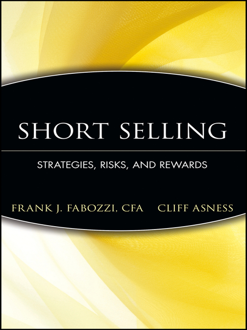 Title details for Short Selling by Frank J. Fabozzi - Available